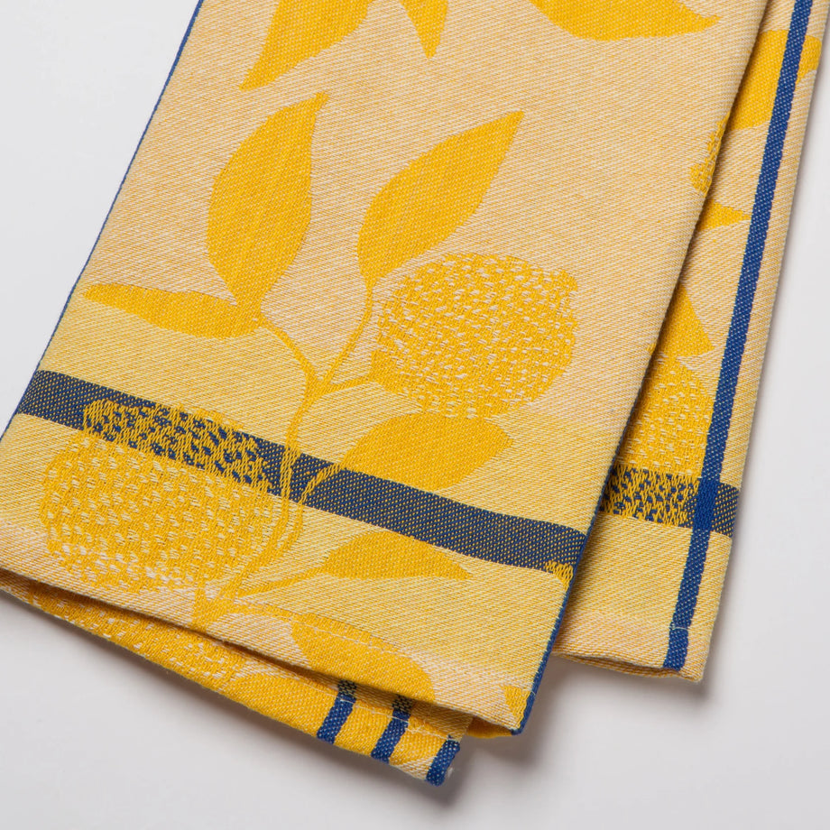 Torchon en coton Now Designs - Jacquard Citrons