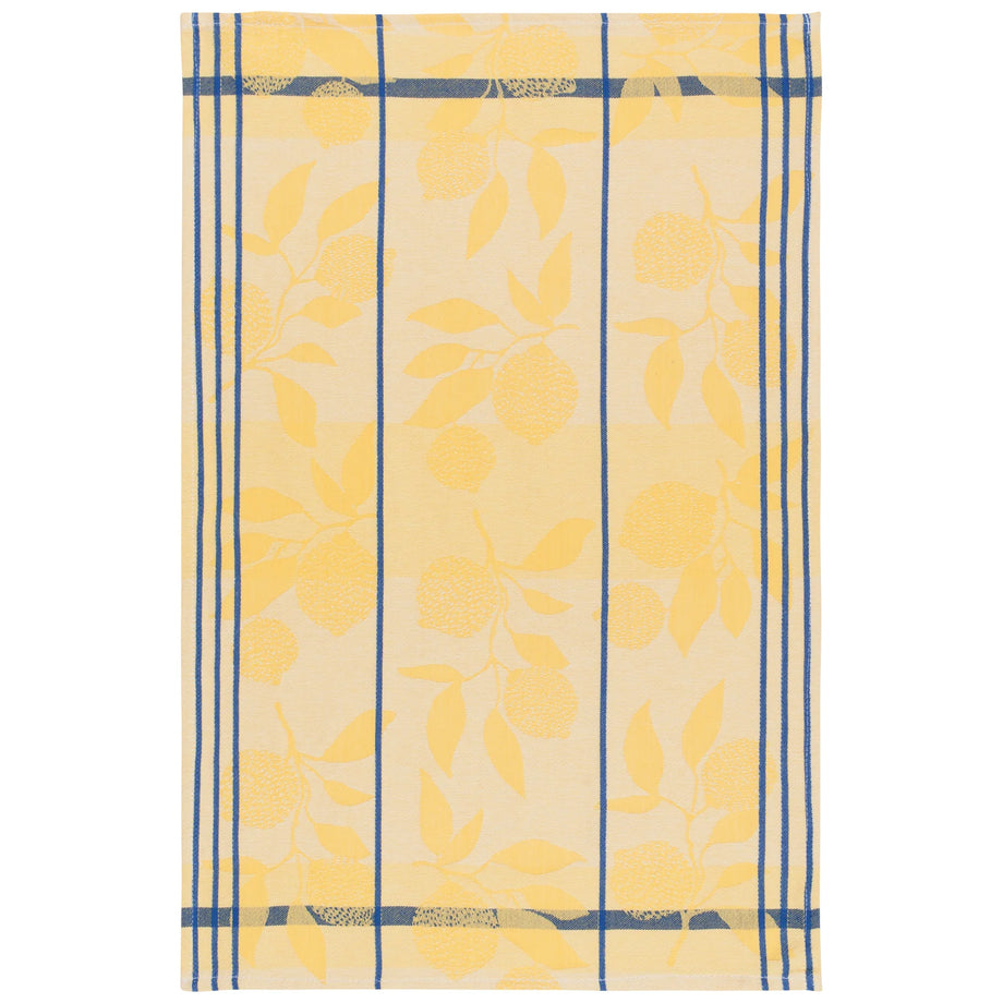 Torchon en coton Now Designs - Jacquard Citrons