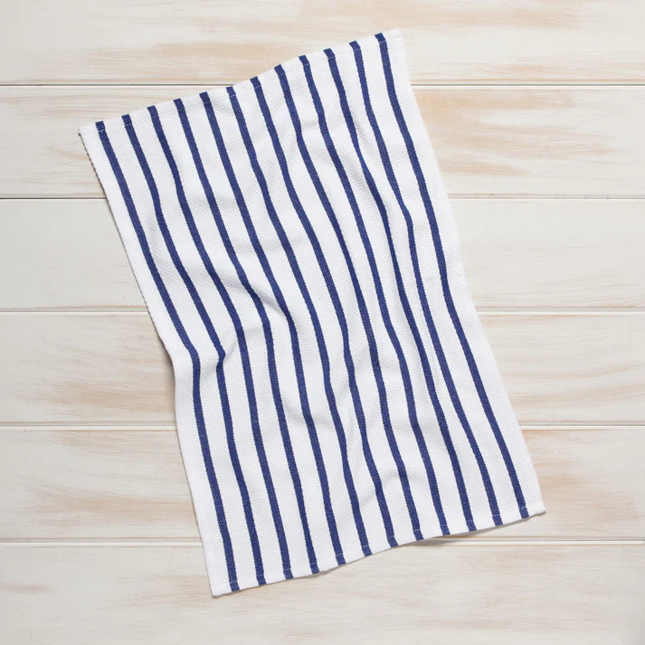 Torchon tissé en panier Now Designs - Bleu royal
