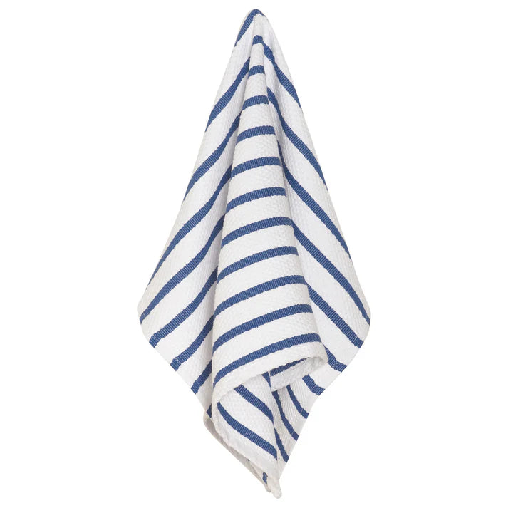 Torchon tissé en panier Now Designs - Bleu royal
