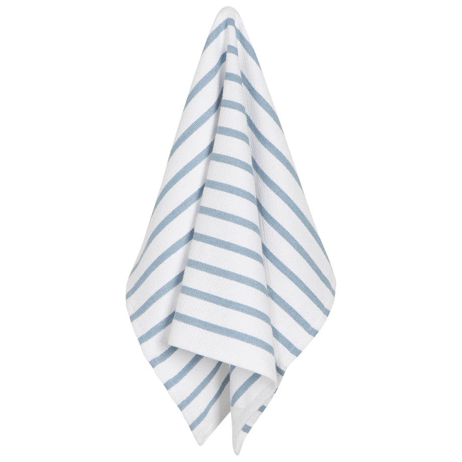 Now Designs Basketweave Dishtowel - Slate Blue
