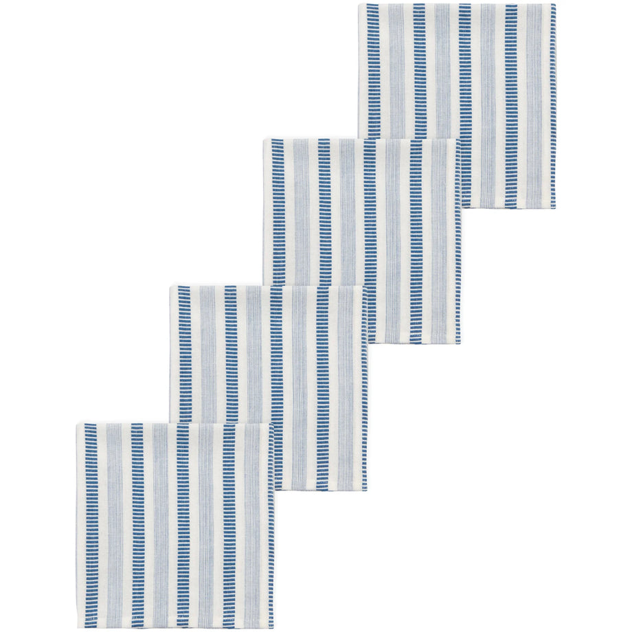 Serviettes en coton Now Designs - lot de 4 / Brise