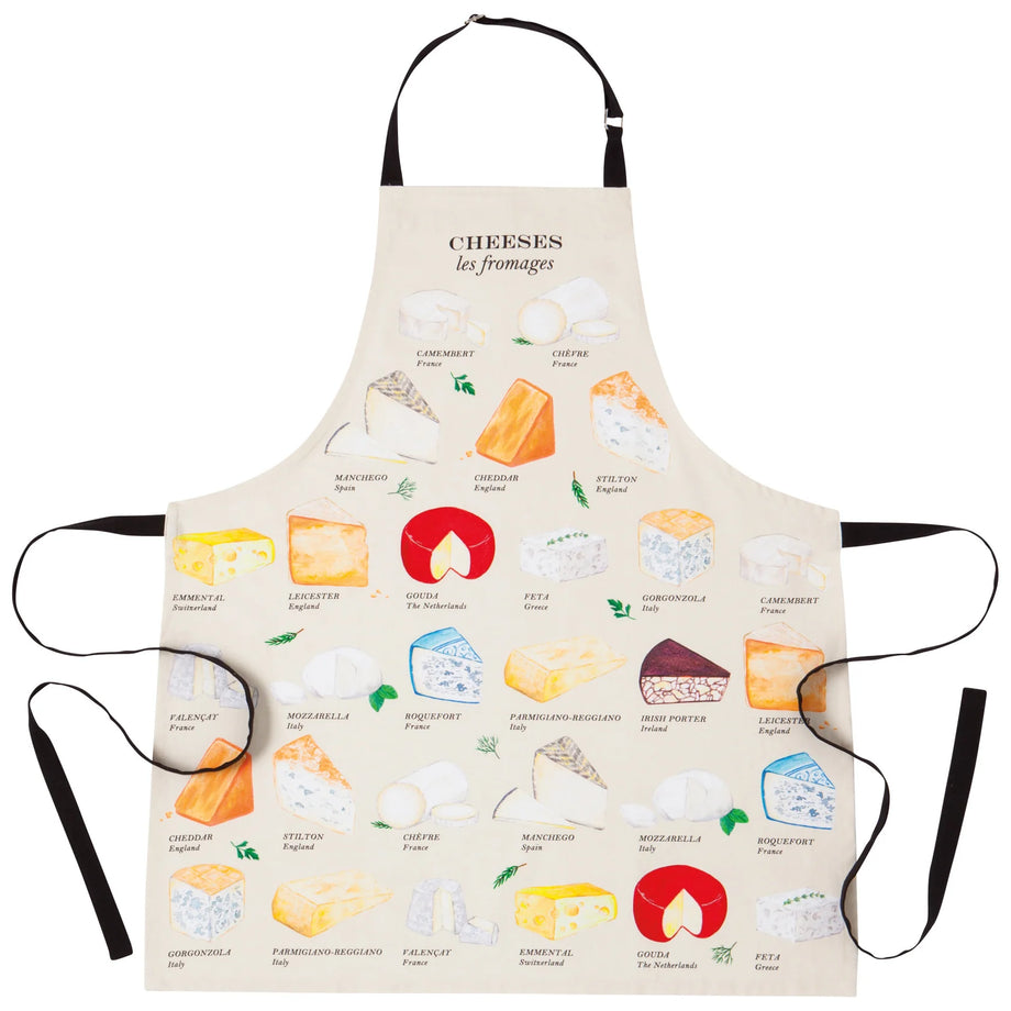 Now Designs Chef's Apron - Les Fromages