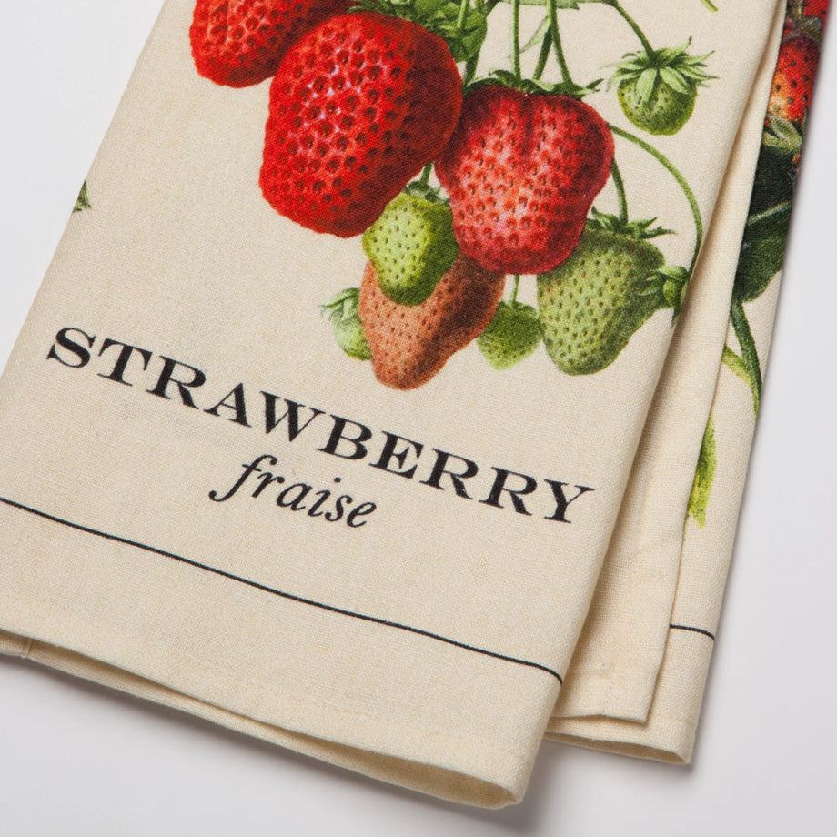 Now Designs Torchon - Fraises vintage