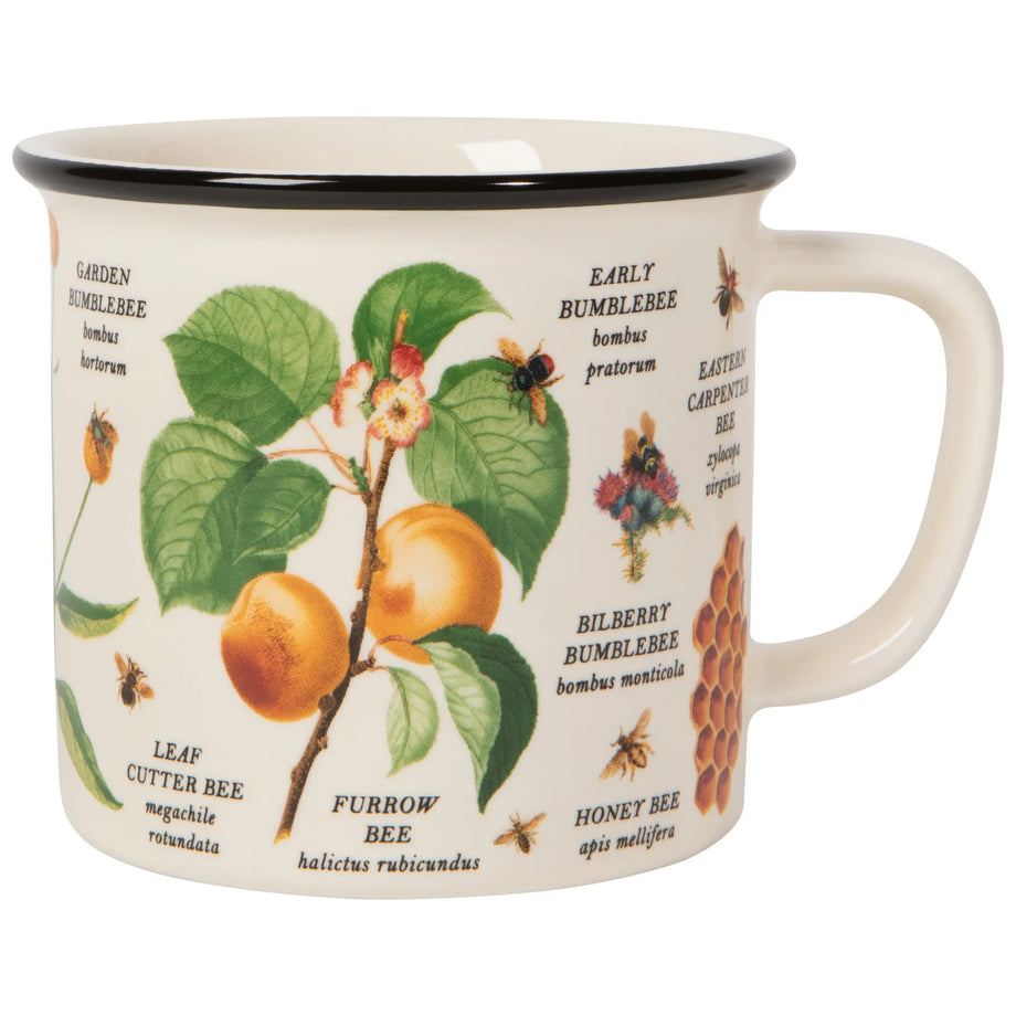 Tasse Now Designs Heritage 12 oz – Variétés d'abeilles