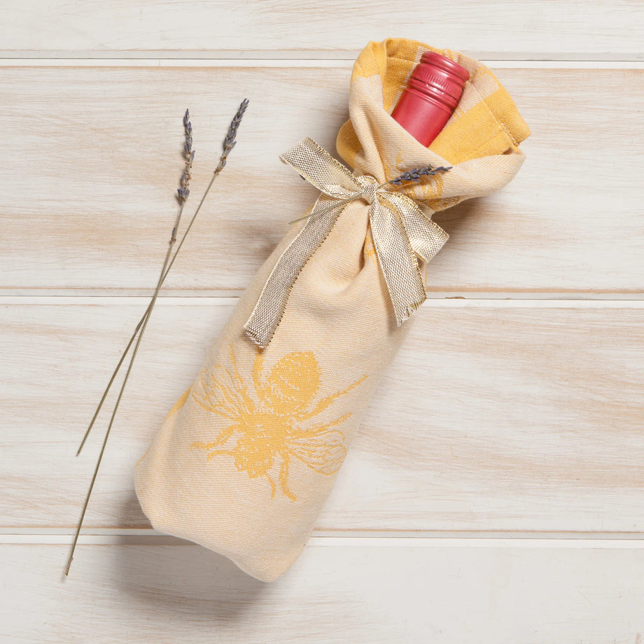 Now Designs Jacquard Dishtowel - Honeybee