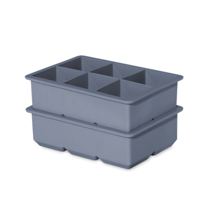 OGGI Large Ice Cube Trays Set of 2 - Grey