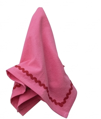 Creative Co-Op  Square Cotton Napkins -  Set of 4