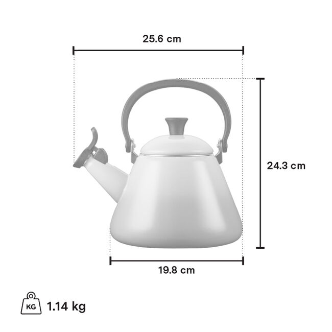 Le Creuset 1.6L Kone Kettle - Sage