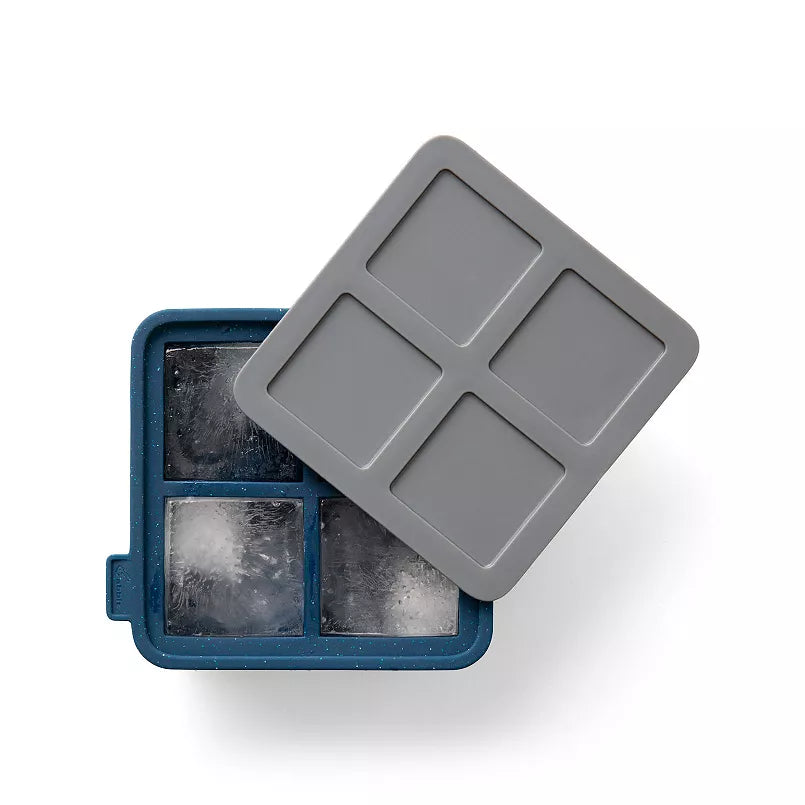 Rabbit Houdini King Cube Ice Mold - Blue/Grey