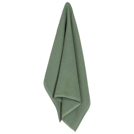 Danica Ripple Terry Coton Dishtowel - Lemon