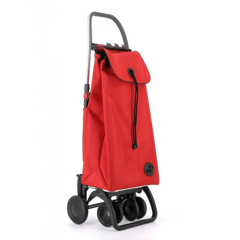 Rolser I-Max MF Logic 4 Wheels Folding Shopping Trolley - Red
