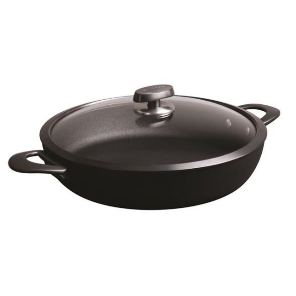 Poêle Chef SCANPAN Pro SB+ avec couvercle - 4,0 L / 32 cm — Modèle d'exposition