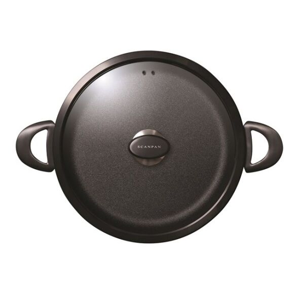 Poêle Chef SCANPAN Pro SB+ avec couvercle - 4,0 L / 32 cm — Modèle d'exposition