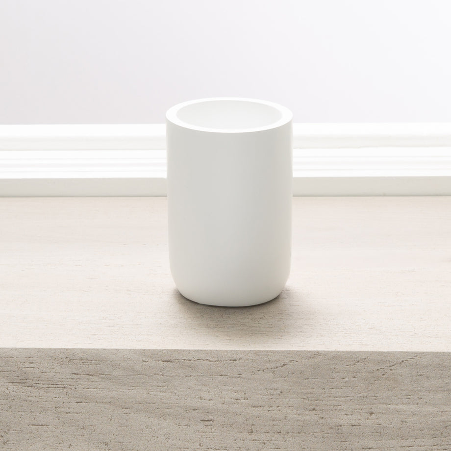 Sophia Resin Tumbler - White