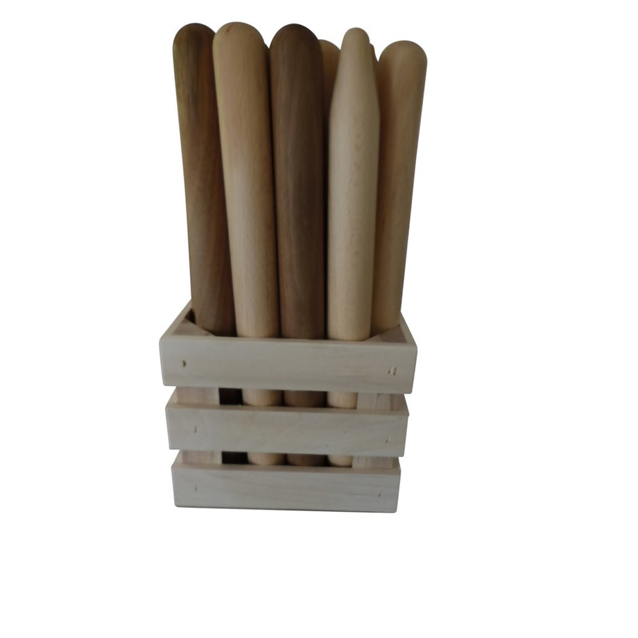 Rouleau à pâtisserie massif Scanwood - Hêtre ou Noyer