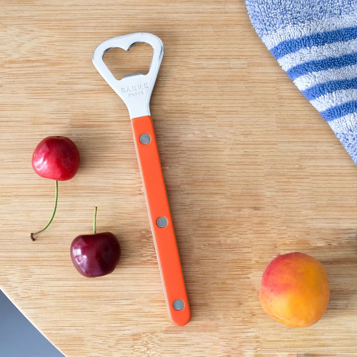 Sabre Bistrot Bottle Opener - Orange