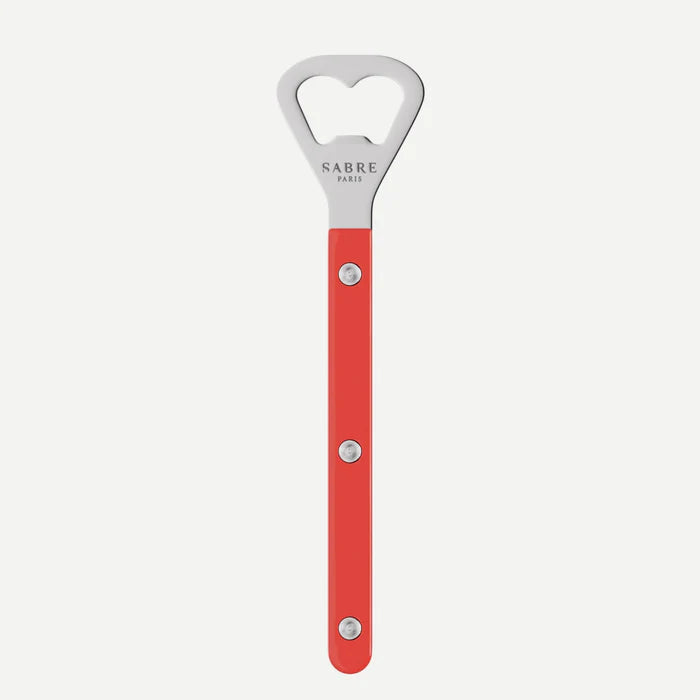 Sabre Bistrot Bottle Opener - Red