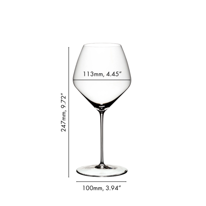 Riedel Veloce Pinot Noir / Nebbiolo - Achetez 3, obtenez 1 gratuit