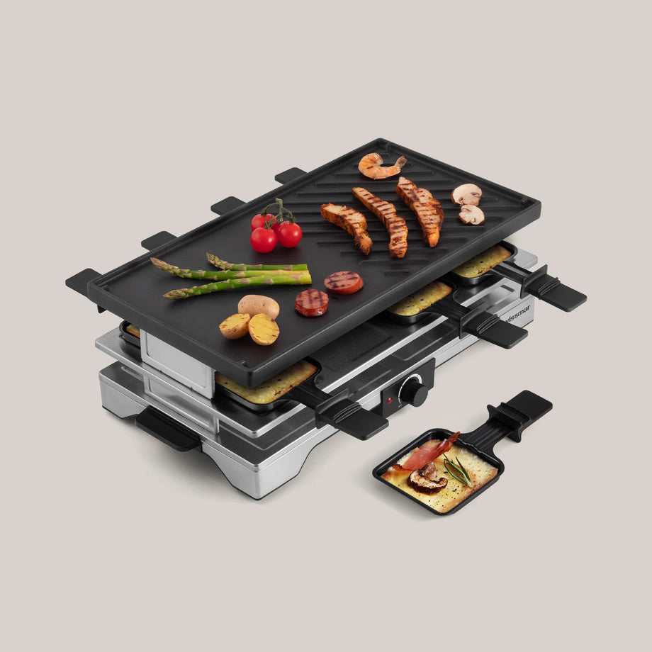 Swissmar Verso Indoor / Outdoor Cast-Iron Raclette Party Grill