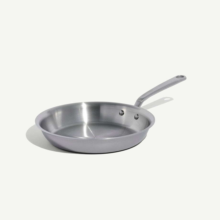 Poêle 10" en acier inoxydable 5 couches MADE IN Cookware