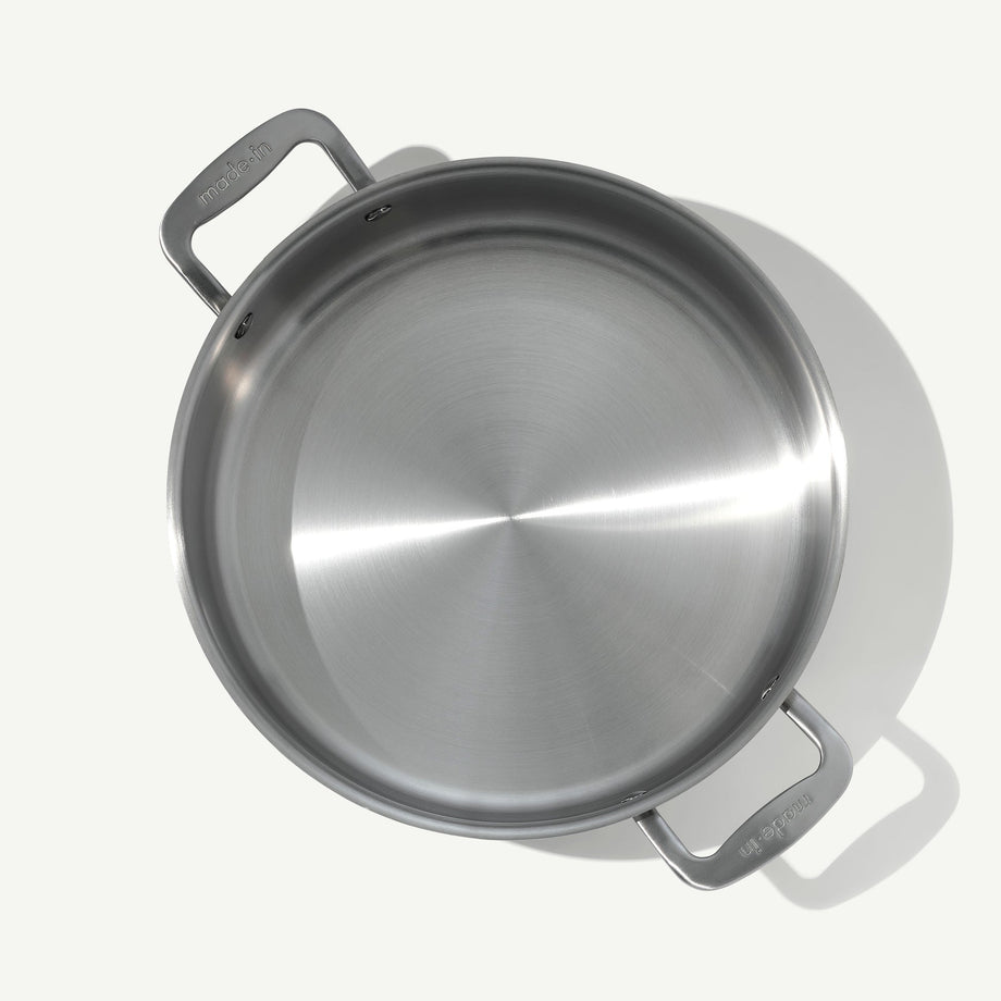 MADE IN Cookware 6 QT 5-ply Stainless Steel Rondeau