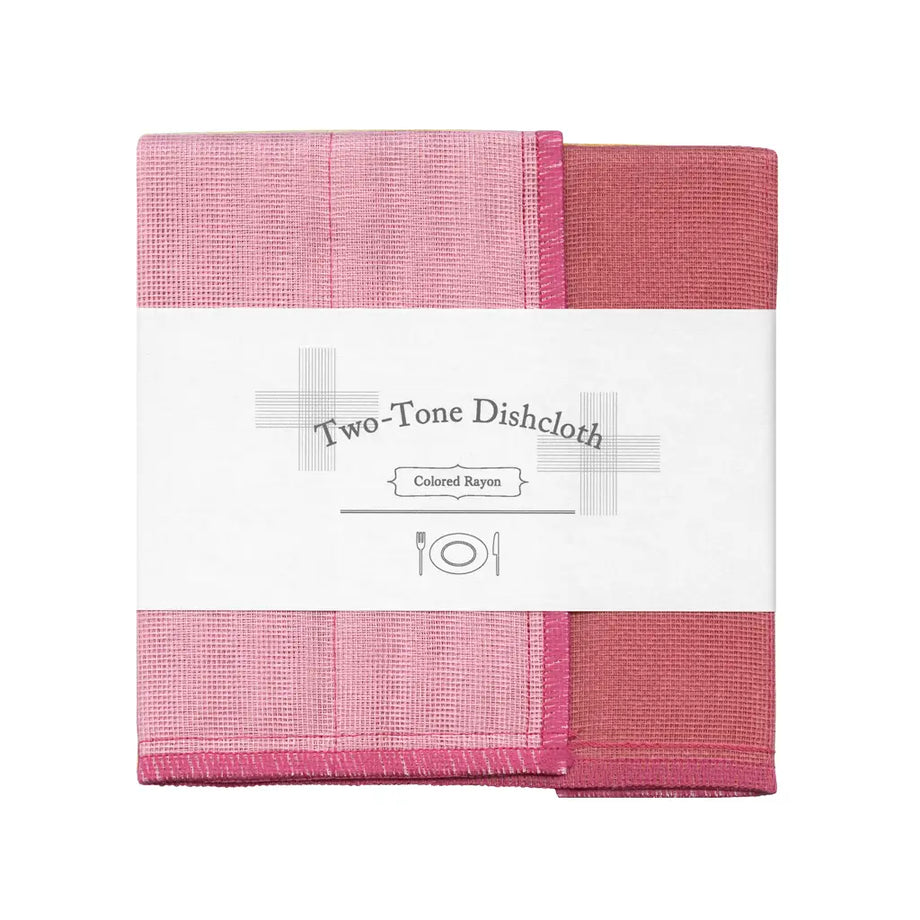IPPINKA Lingette bicolore pour vaisselle - Fraise