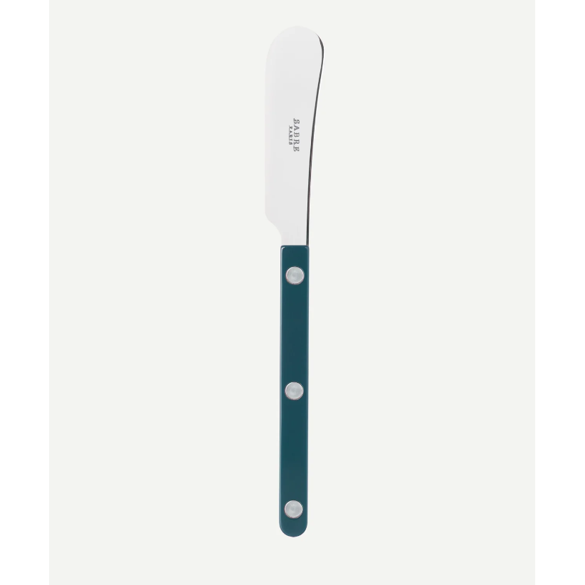 Couteau à tartiner bistrot - Aigue-marine