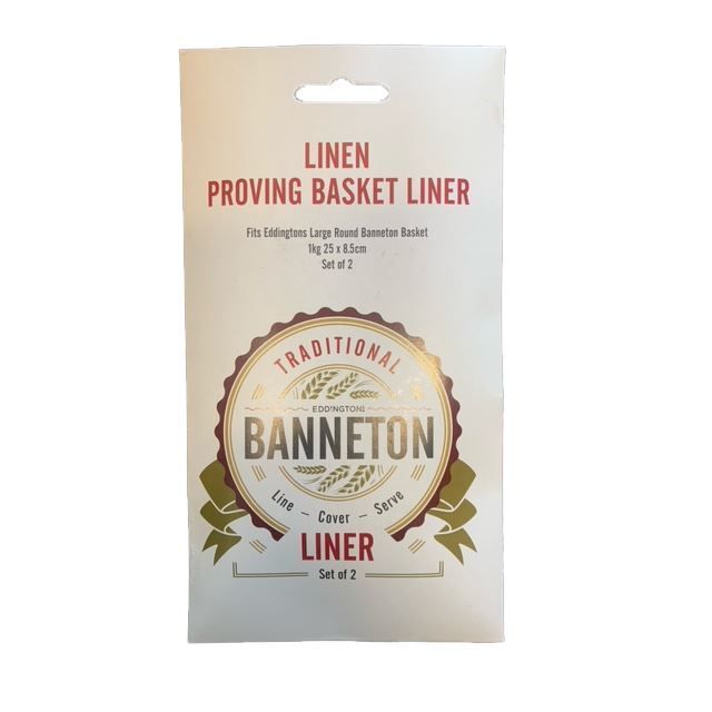 Banneton Linen Proofing Basket Liner Set/2 - Round