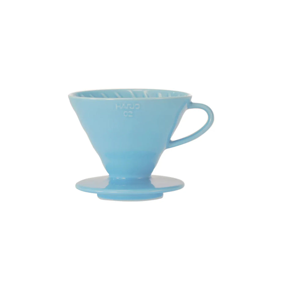 Filtre à café céramique Hario V60-02 - Bleu clair