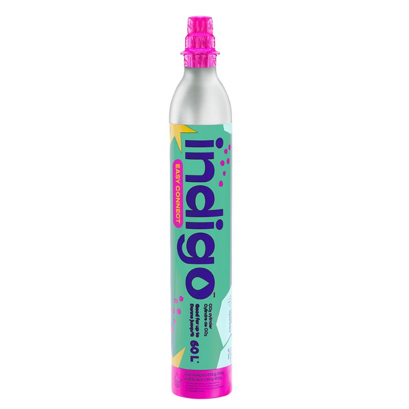 Indigo SodaStream Easy Connect CO2 Canister - 60L