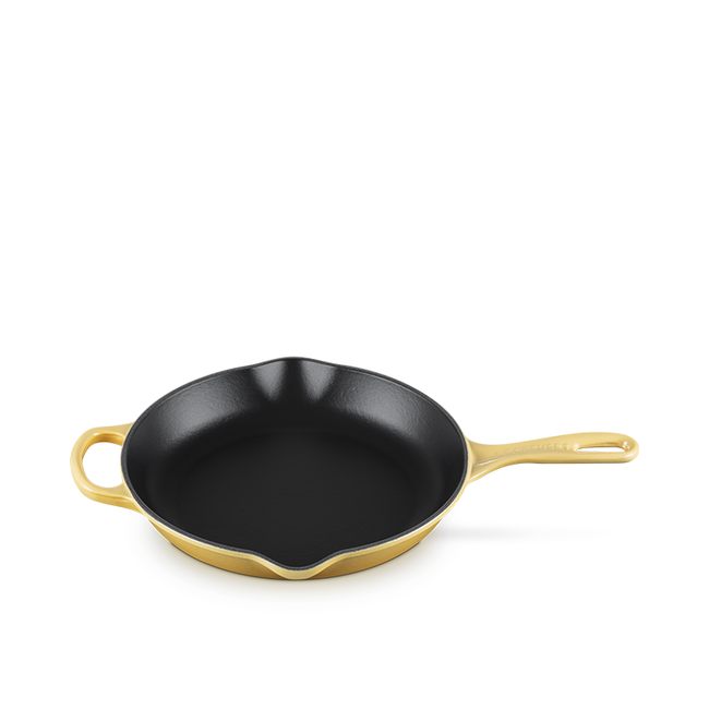Poêle Le Creuset Signature 26 cm avec poignée en fonte - Camomille