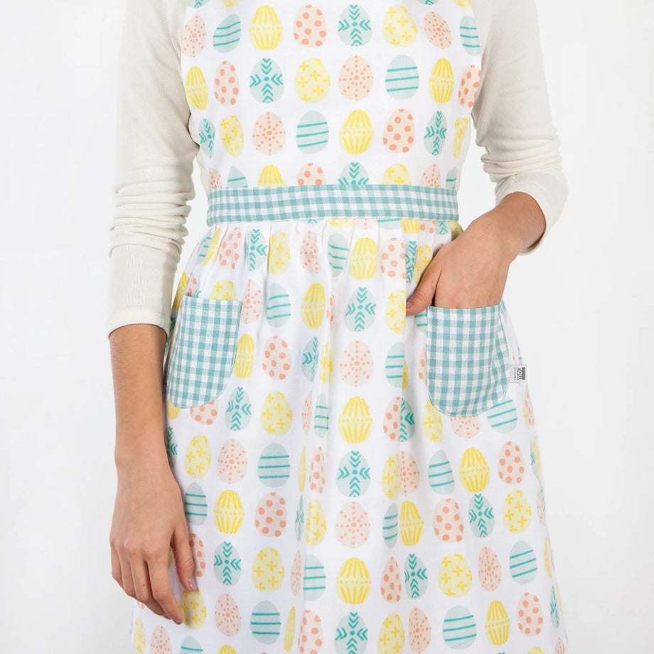 Tablier classique en coton Now Designs - Œuf de Pâques