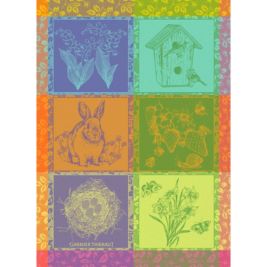 Garnier-Thiebaut Tea Towels - Hello Spring Prairie