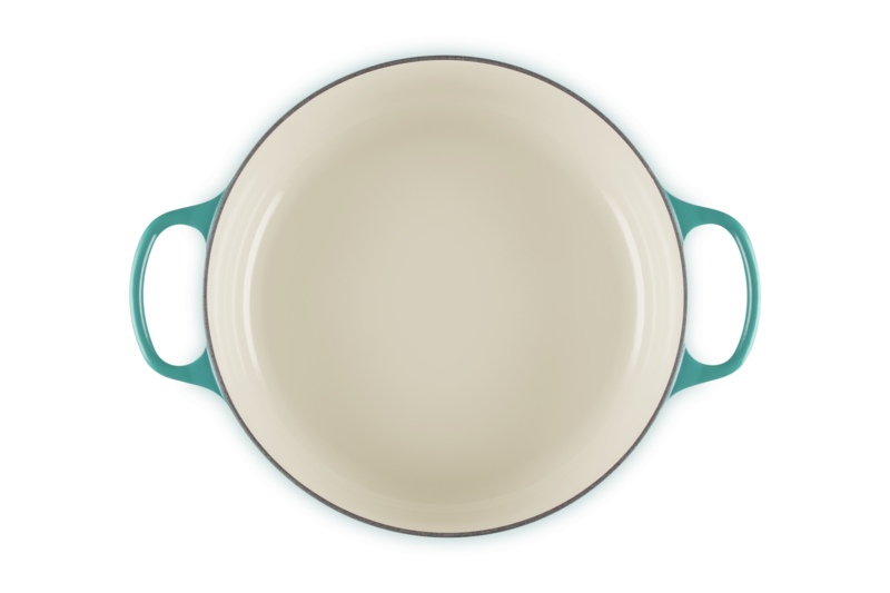 Le Creuset Cocotte Ronde Peu Profonde 6,2 L - Camomille