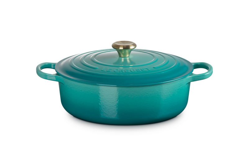 Le Creuset Cocotte Ronde Peu Profonde 6,2 L - Camomille