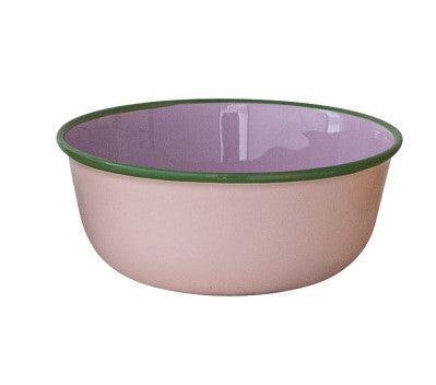 Creative Co-Op Enameled Stainless Steel Bowl - 4 Color Options