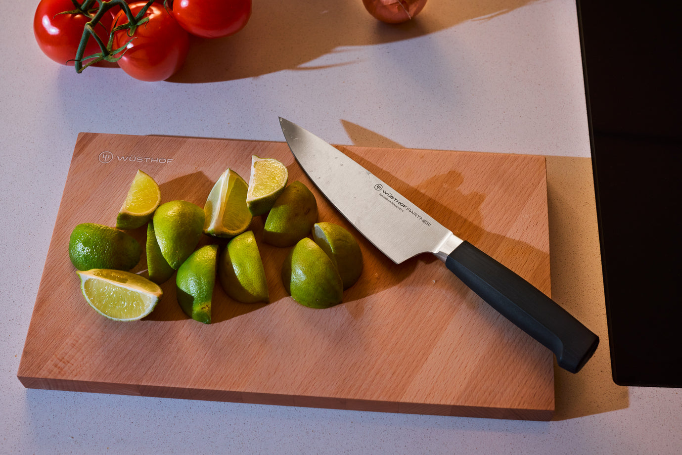 Wusthof Partner Couteau de chef 8” - Noir mat
