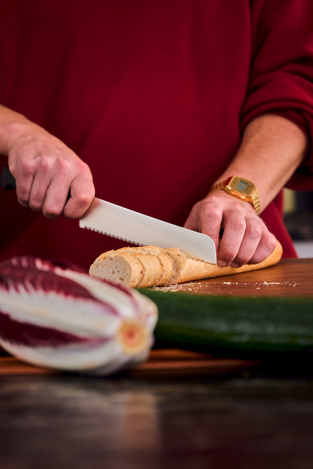 Wusthof Partner 8” Bread Knife - Matte Black