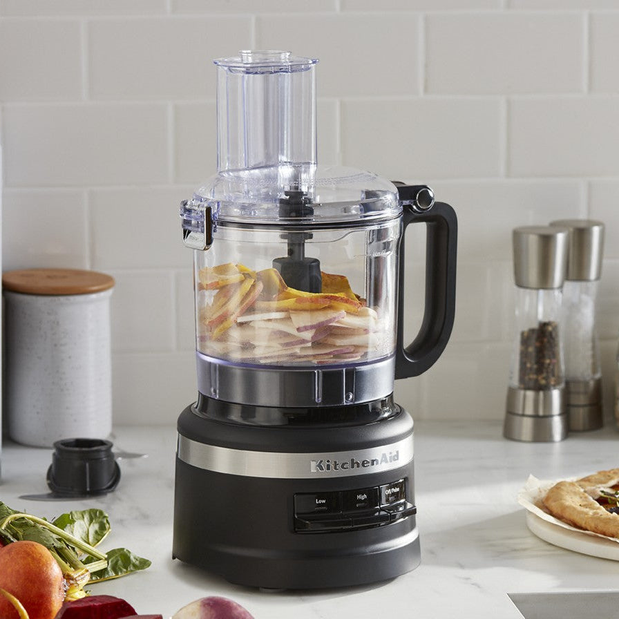 KitchenAid 7 Cup Food Processor - Black Matte