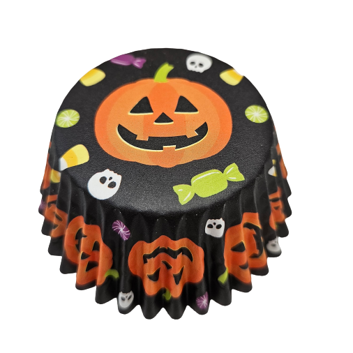 Fox Run Halloween Jack O' Lantern Baking Cups