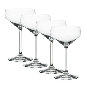 Spiegelau Style Crystal Coupette Glasses - Set of 4