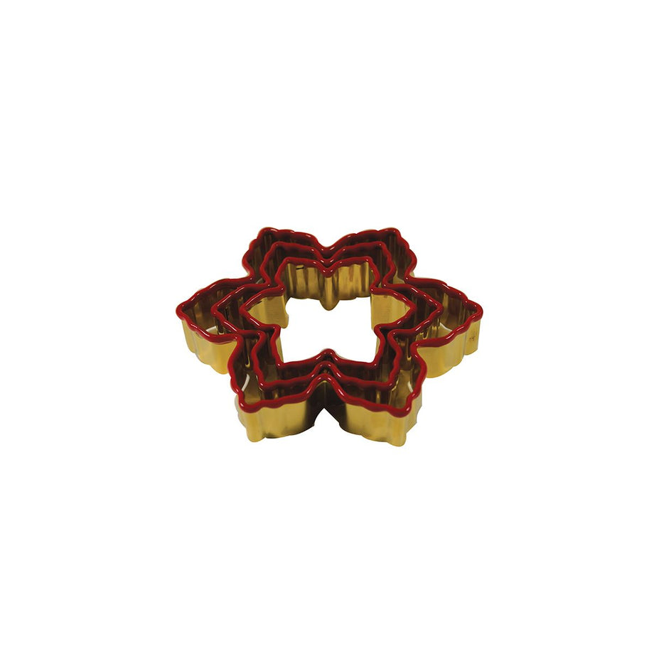 Nested Holiday Cookie Cutters, Set de 3 - snowflake
