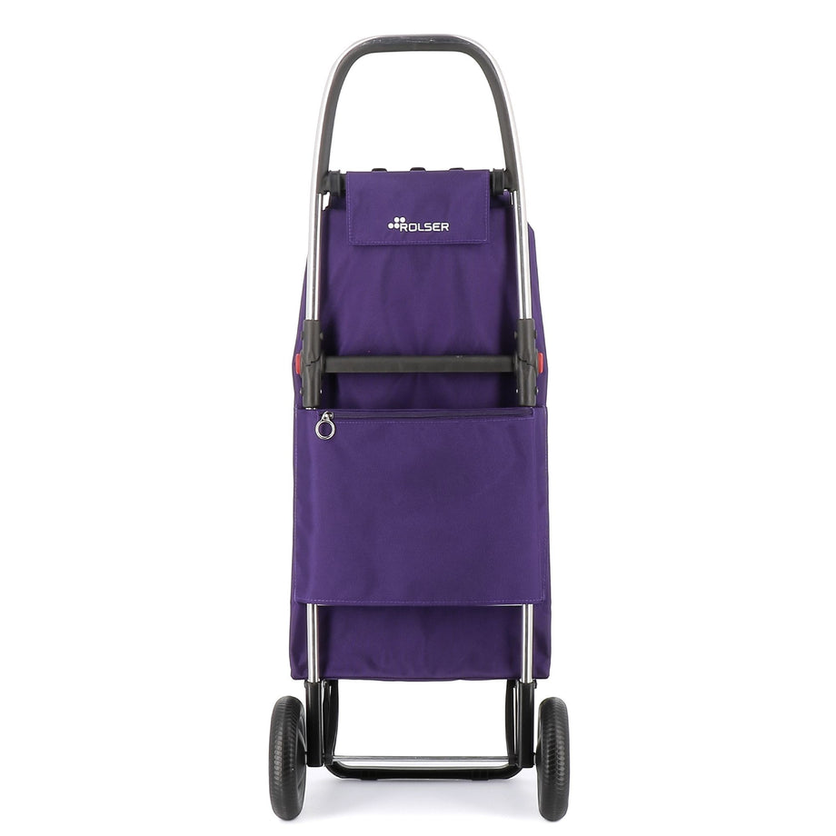 Rolser NEW I-Max MF Convert 2 Wheel Folding Shopping Trolley - Purple