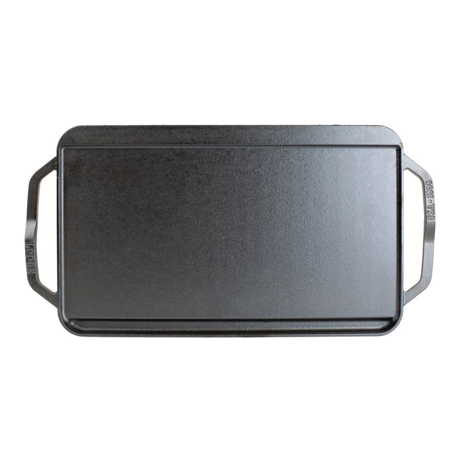 Lodge Chef Collection Cast Iron Reversible Grill/Griddle - 19.5" x 10"