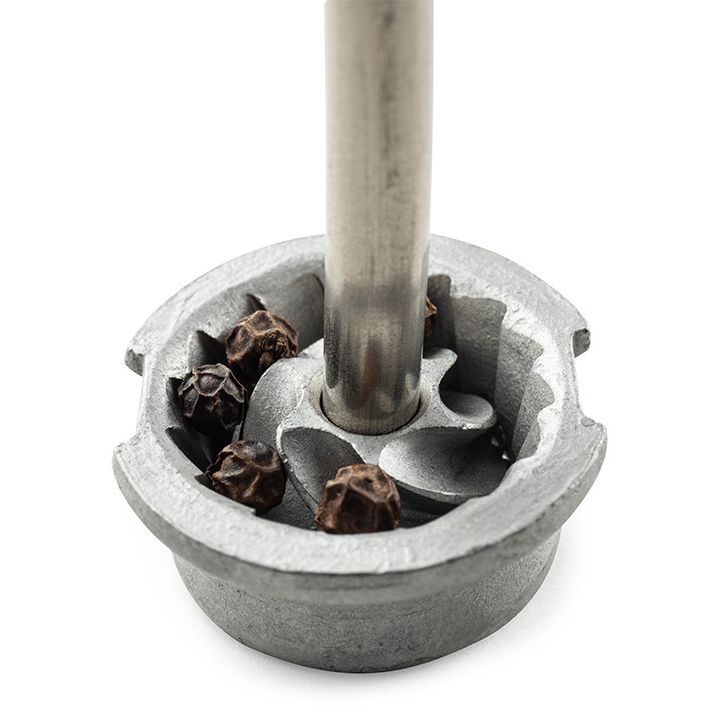 Peugeot Line Manual Pepper Mill - Dark Aluminum / 12cm