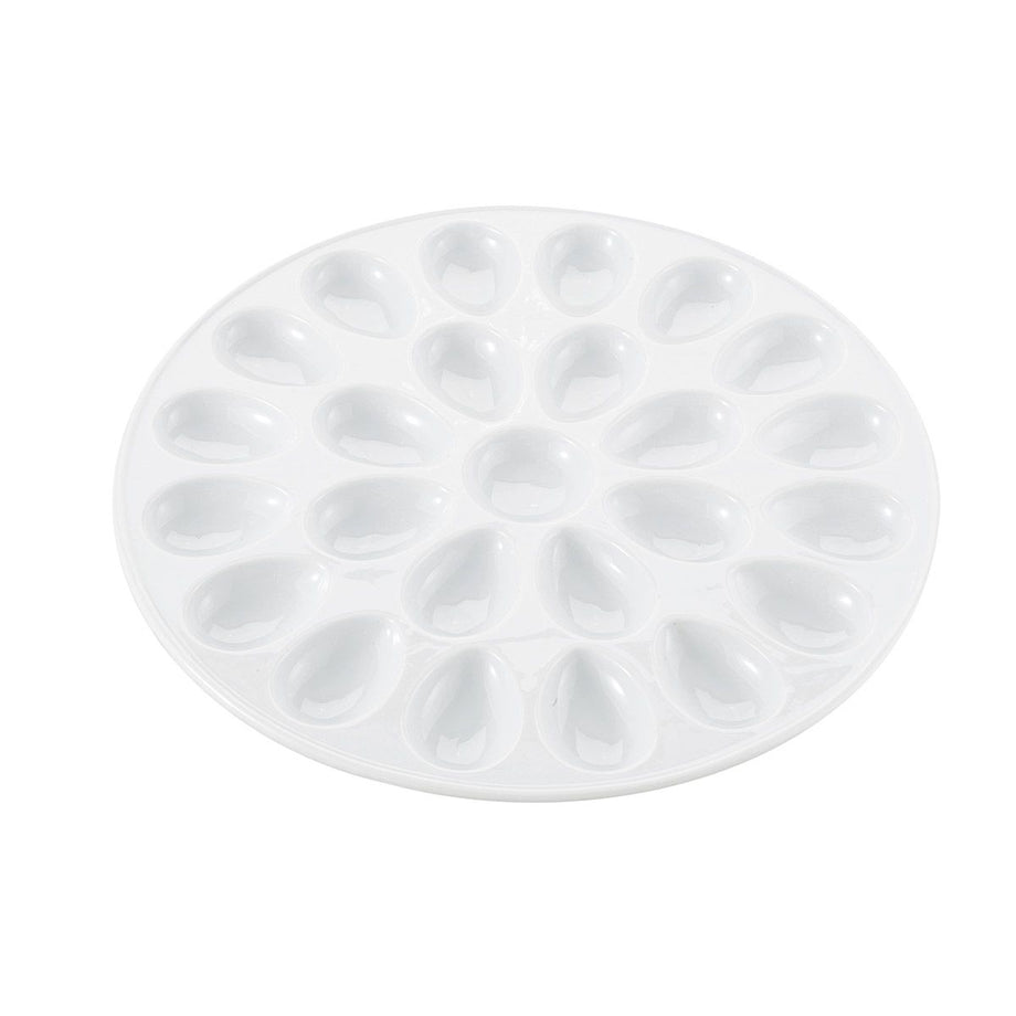 Plat en porcelaine Œuf farci