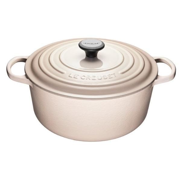 Le Creuset 6.7L Signature Round French Oven - Meringue