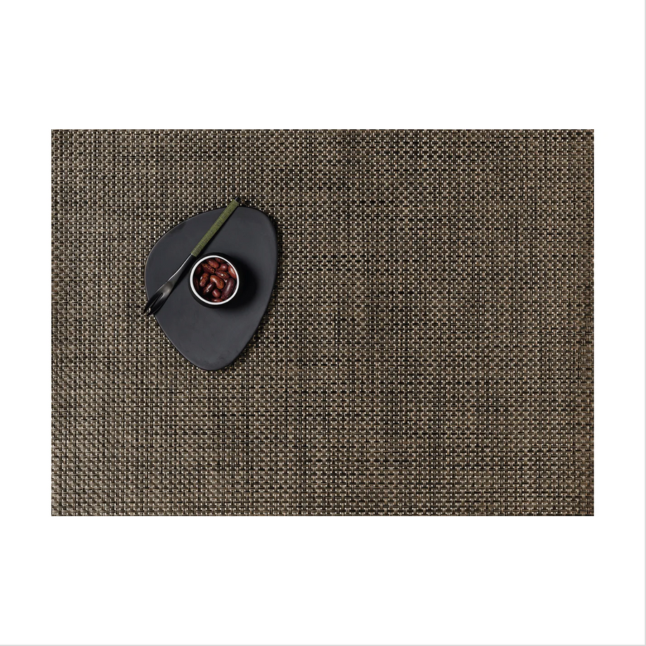 Chilewich Table Mats - Basketweave / Rectangle / Mat Earth 14" x 19"