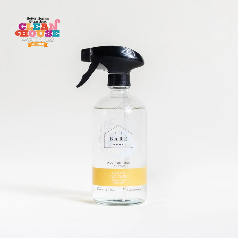 Le Bare Accueil Tout usage Nettoyant dans la bouteille de verre - Lemon Tea Tree